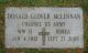 Photo of headstones/thumb_Donald Glover McLennan 1912 - 2008 hdstn Fletcher Calvary Episc Ch cem NC